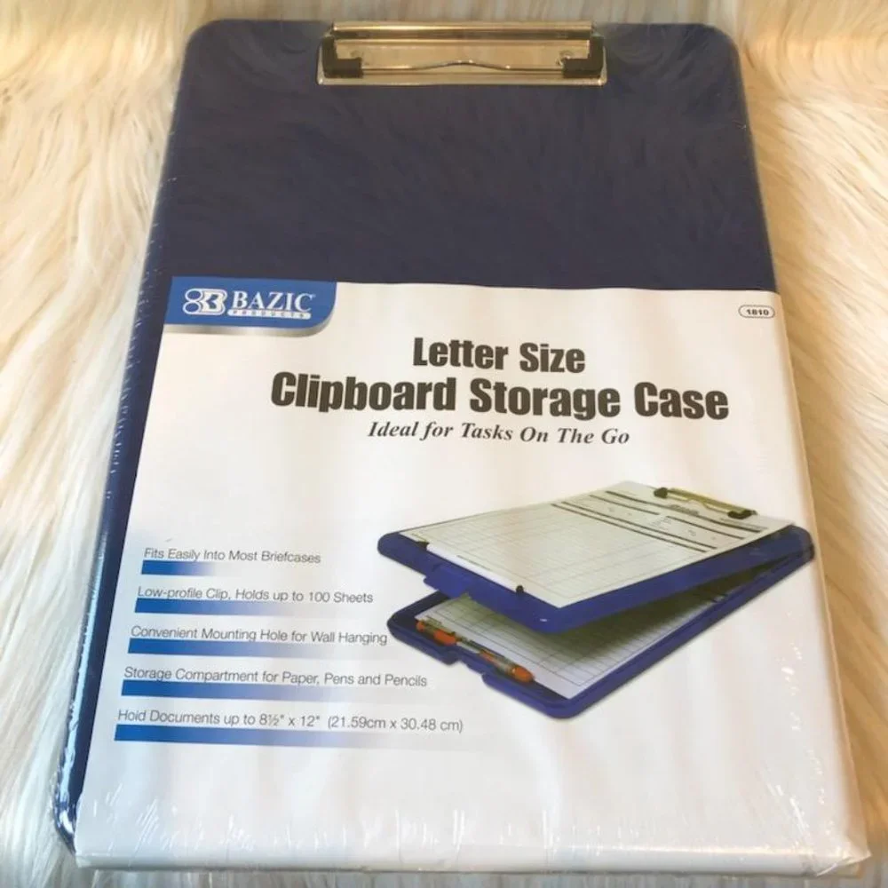 Letter Size Clipboard Storage Case